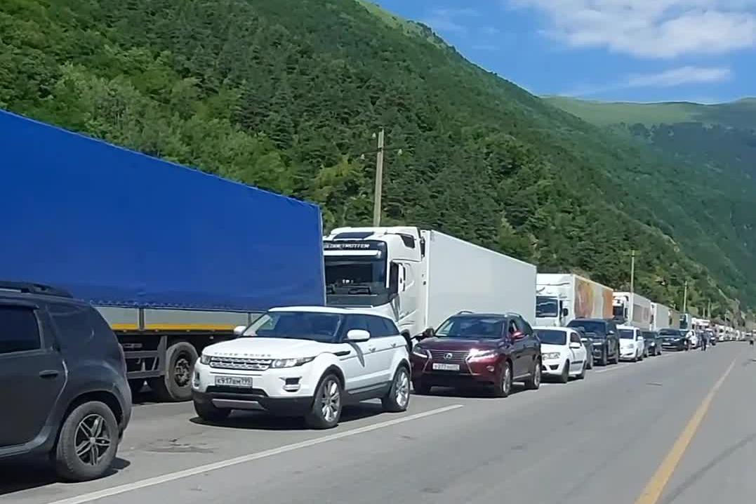 Верхний ларс грузия дорога