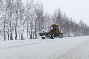 В российских регионах возникли проблемы на трассах из-за непогоды